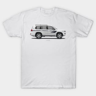 Land Cruiser 200 GX-R Heritage Edition - White (AE-Spec) T-Shirt